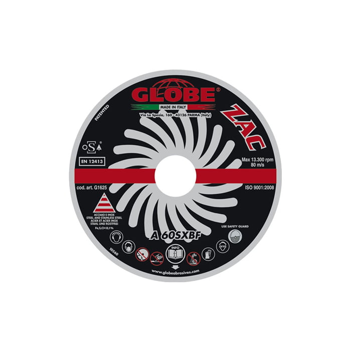 Globe G1726 Doorslijpschijf Vlak 230x2x22.2mm 50 stuks