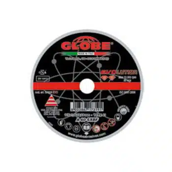 Globe G1722-EVO Doorslijpschijf 125x1.3mm 22.2mm Vlak A-60-SX ZAC - 25 stuks
