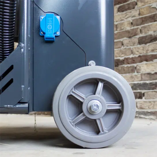 cycloonstofzuiger voor vloerschuurmachine