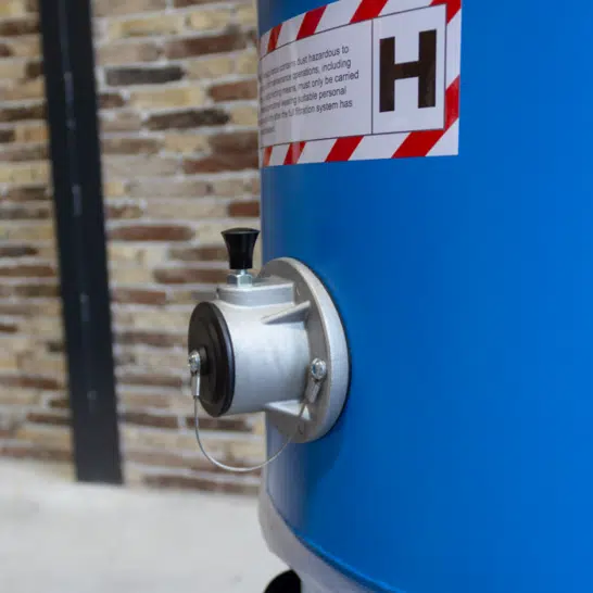 bouwstofzuiger cycloon h filter