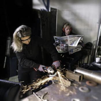 Sjeffers Werkhandschoenen Nitril - 12 paar - Afbeelding 4