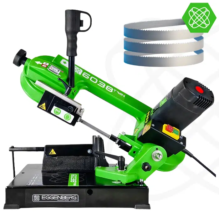 Eggenberg 6038TWIN + Eggenberg Bandsägeblätter