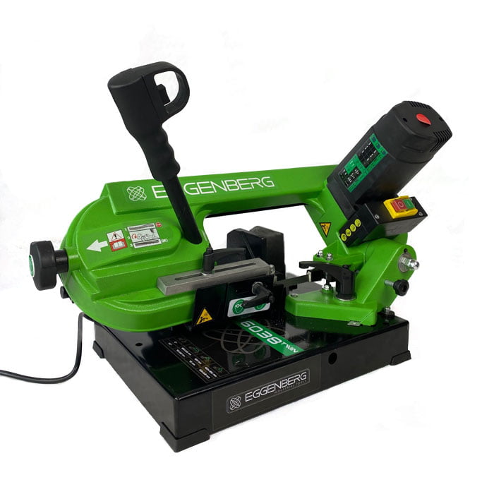 Draagbare bandzaagmachine Eggenberg Twin6038