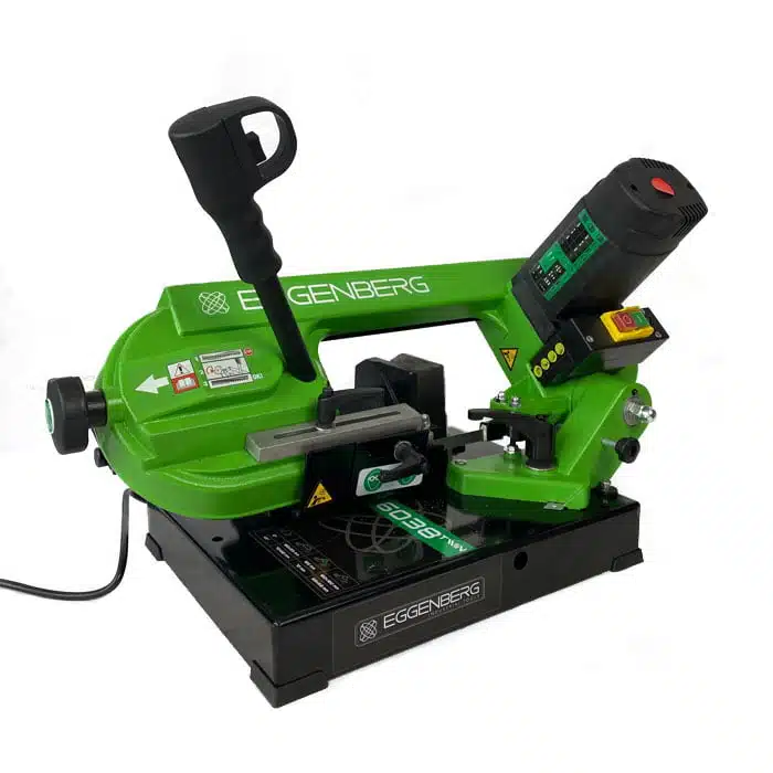 Draagbare bandzaagmachine Eggenberg Twin6038
