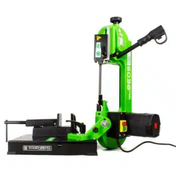 Eggenberg 6038TWIN Draagbare Bandzaagmachine metaal 105 mm 850W + 2x GRATIS lintzagen & 100A Mini inverter - Afbeelding 8