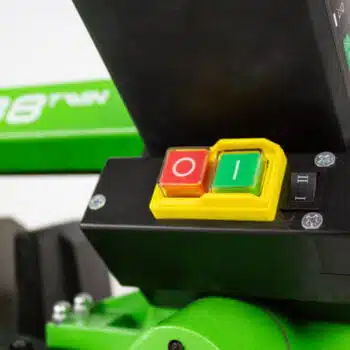 Eggenberg 6038TWIN Draagbare Bandzaagmachine metaal 105 mm 850W + 2x GRATIS lintzagen & 100A Mini inverter - Afbeelding 11