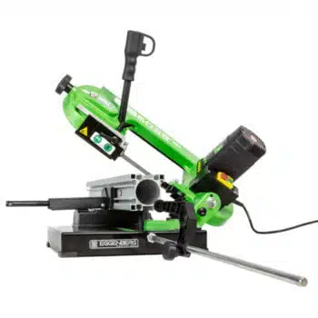 Eggenberg 6038TWIN Draagbare Bandzaagmachine metaal 105 mm 850W + 2x GRATIS lintzagen & 100A Mini inverter - Afbeelding 14