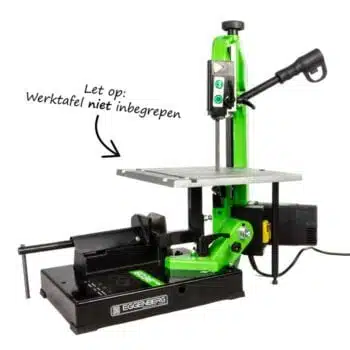 Eggenberg 6038TWIN Draagbare Bandzaagmachine metaal 105 mm 850W + 2x GRATIS lintzagen & 100A Mini inverter - Afbeelding 15