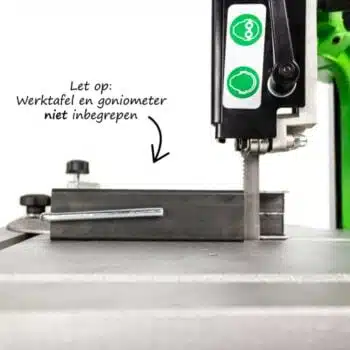 Eggenberg 6038TWIN Draagbare Bandzaagmachine metaal 105 mm 850W + 2x GRATIS lintzagen & 100A Mini inverter - Afbeelding 17