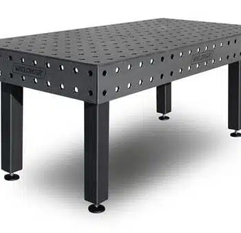 Lastafel Weldkar Ø28 2000x1000x15mm - Vast