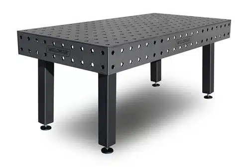 Lastafel Weldkar Ø28 2000x1000x15mm - Vast