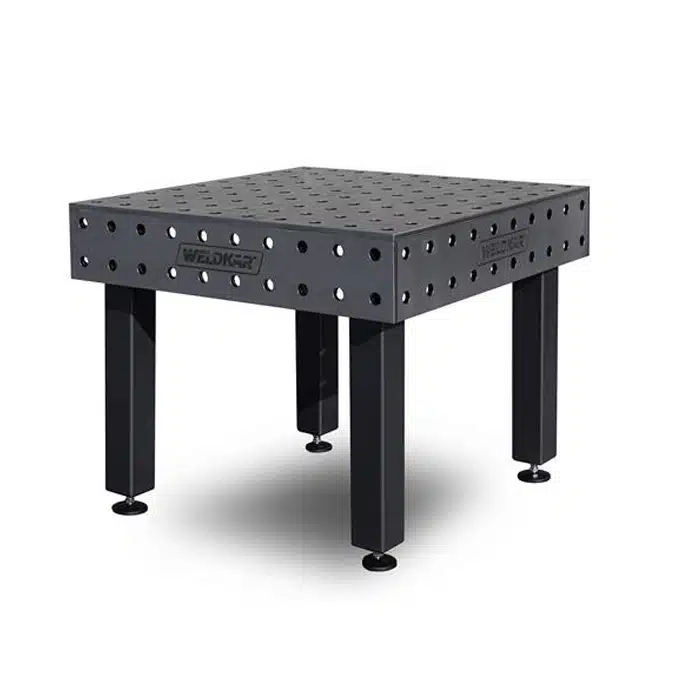 Weldkar Lastafel Ø28 1000x1000x15mm - Vast