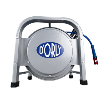 D'Orly Zelfoprollende - veerbediende luchtslanghaspel 12 bar - luchtslang met haspel - Afbeelding 11