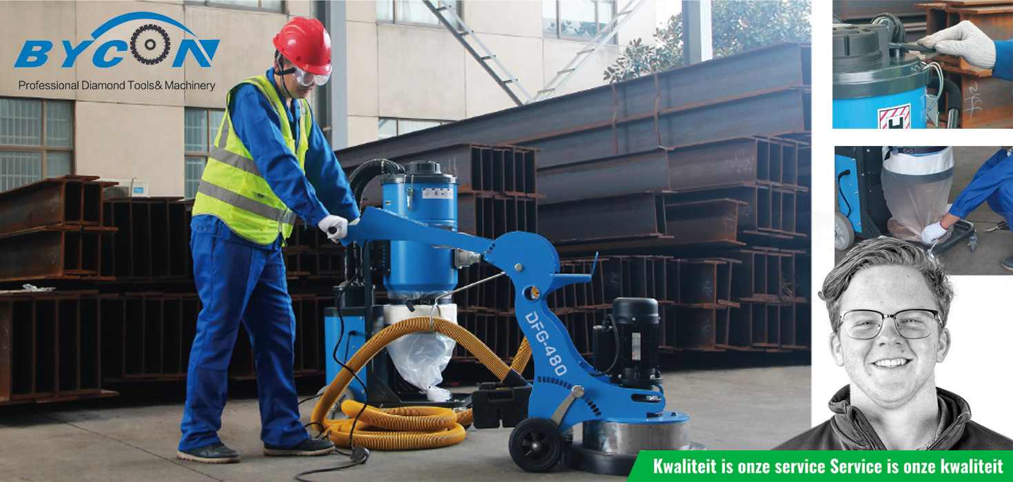 Cycloon Stofzuiger met HEPA-filter & vloerschuurmachines BYCON