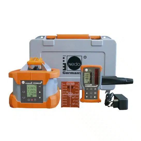 Nedo Primus2 HVA2N Bouwlaser + Commander2 ontvanger