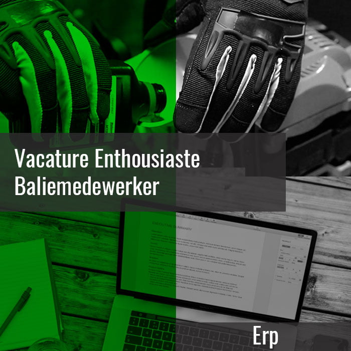 Vacature Enthousiaste baliemedewerker - Erp