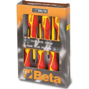 Beta 1273MQ/D6 schroevendraaier set 6 delig