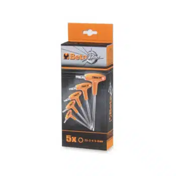 Beta 96T/S5P Haakse stiftsleutelset 5 delig - Afbeelding 3