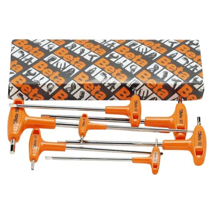 Beta 96T/S5P Haakse stiftsleutelset 5 delig