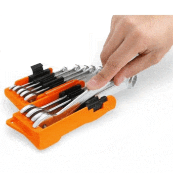 Beta 111 600-Verstelbare Moersleutel set in houder - Afbeelding 3