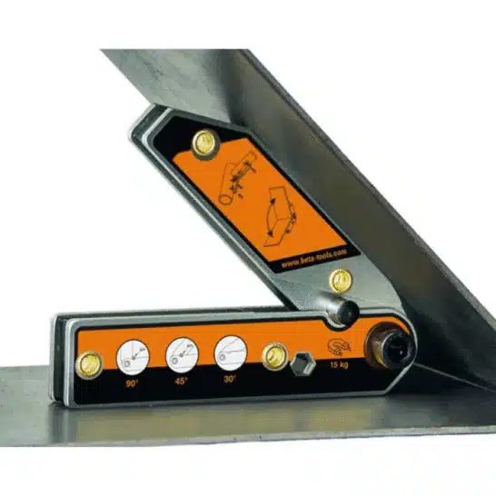 Beta 1860RG Instelbare magentische laswinkelhaak 30°÷270°