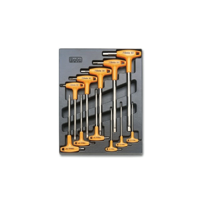 Beta T50 Inbussleutelset 11-Delig