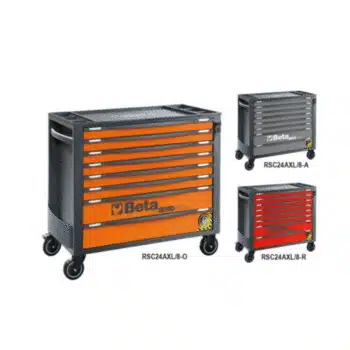 Beta Gereedschapswagen met 8 laden - Verschillende kleuren