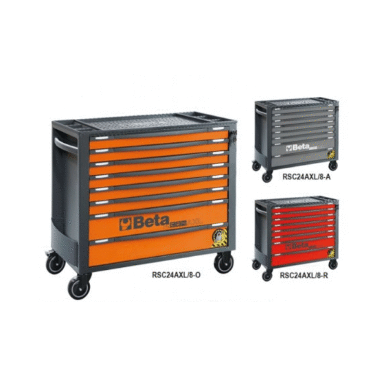 Beta Gereedschapswagen met 8 laden - Verschillende kleuren Beta Gereedschapswagen met 8 laden - Verschillende kleuren