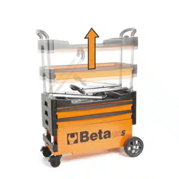 Beta C27S Inklapbare gereedschapswagen 20 kg - Afbeelding 4