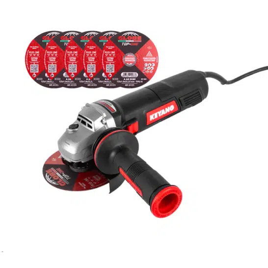 Keyang Haakse Slijper 1500W + 200 Doorslijpschijven