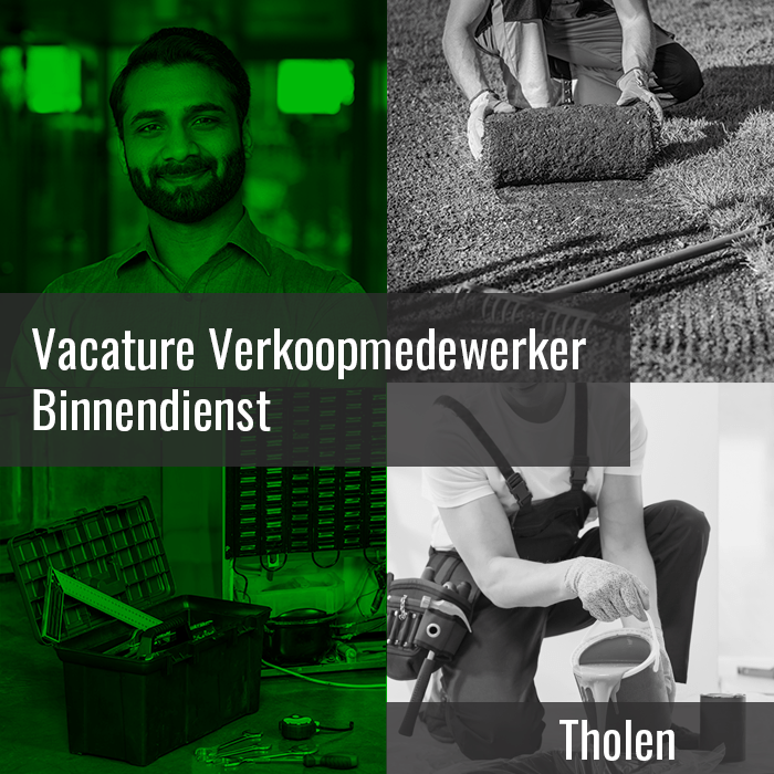 Vacature Verkoop/Relatiebeheer Binnendienst - Tholen