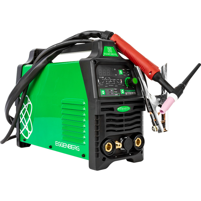 Eggenberg TIG200P TIG Lasapparaat 10-200A DC/HF PULSE 230V