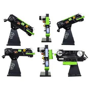 Eggenberg IBS75 Bandschuurmachine Industriële - 75x2000mm – 3000W – 400V + GRATIS 2x Zirconium schuurband – K60 & K80 - Afbeelding 11