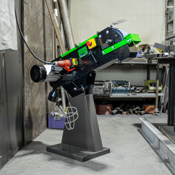 Eggenberg IBS75 Bandschuurmachine Industriële - 75x2000mm – 3000W – 400V + GRATIS 2x Zirconium schuurband – K60 & K80 - Afbeelding 5