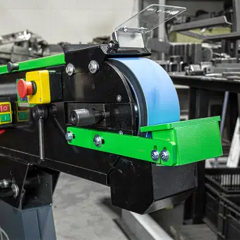 Eggenberg IBS75 Bandschuurmachine Industriële - 75x2000mm – 3000W – 400V + GRATIS 2x Zirconium schuurband – K60 & K80 - Afbeelding 8