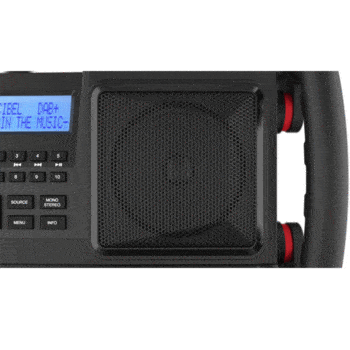 Perfectpro DAB+ FM Oplaadbare Workstation 4.3 kg - Afbeelding 4