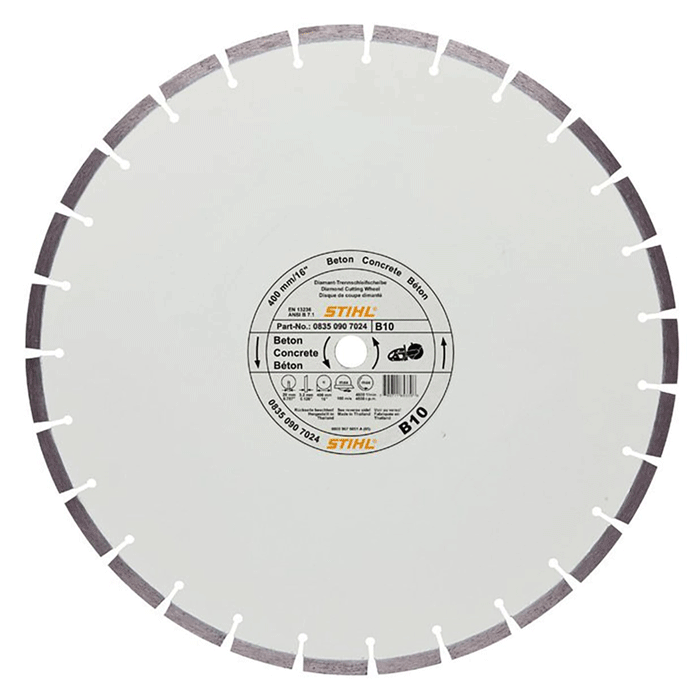 STIHL D B10 Diamant doorslijpschijf Beton