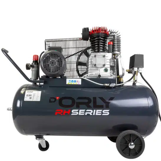 D’Orly RH-series DRH-1004 Zuigercompressor – 100 L – 450 L/min – Prof D’Orly RH-series DRH-1004 Zuigercompressor – 100 L – 450 L/min – Prof