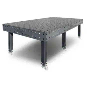 Weldkar Lastafel Ø28 3000x1500x15mm - Verrijdbaar