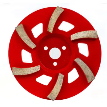 Bycon Diamantschijf 180mm K30 - 6 segmenten - Zachte binding - Medium Korrel