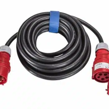 Eggenberg Bals contrastekker 16A 5P & Bals stekker 16A of 32A 5P 400V incl. 10 MTR Neopreen kabel 5x2.5mm