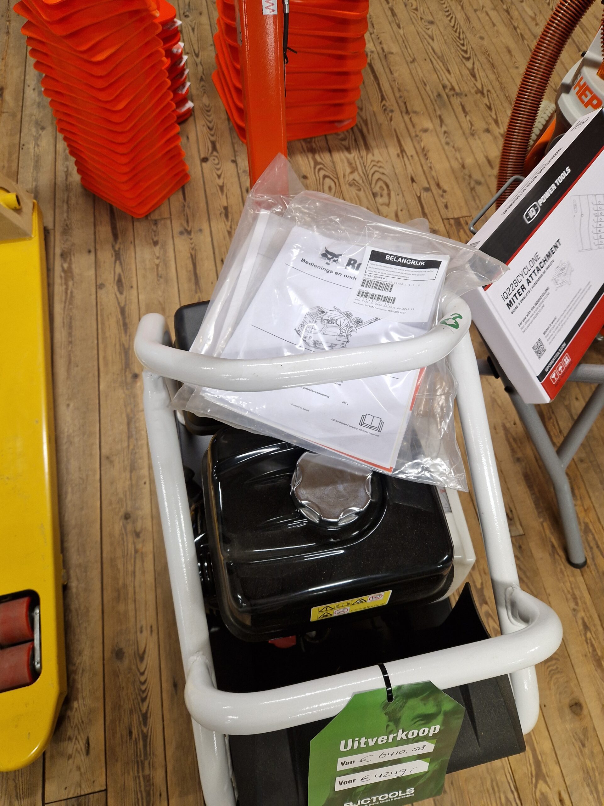 Bobcat RP30.50 Benzine trilplaat 6