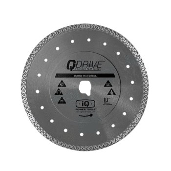 iQ Power Tools Diamantschijf 254mm Hard materiaal