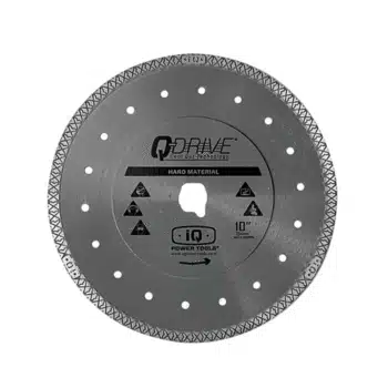 iQ Power Tools Diamantschijf 254mm Hard materiaal