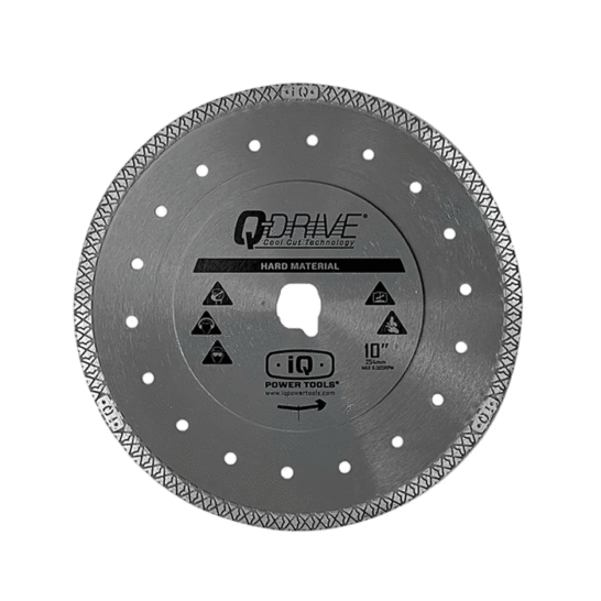 iQ Power Tools Diamantschijf 254mm Hard materiaal iQ Power Tools Diamantschijf 254mm Hard materiaal