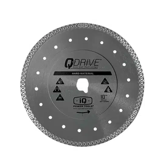 iQ Power Tools Diamantschijf 254mm Hard materiaal