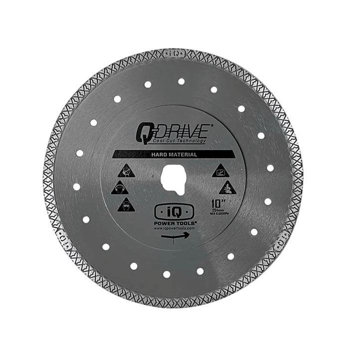 iQ Power Tools Diamantschijf 254mm Hard materiaal