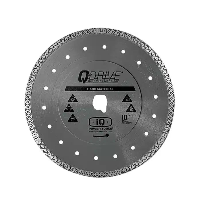 iQ Power Tools Diamantschijf 254mm Hard materiaal