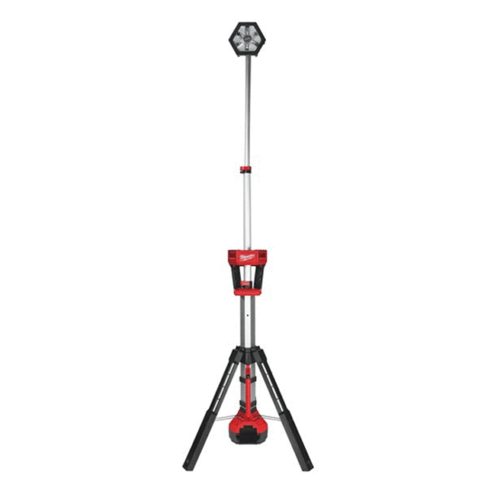 Milwaukee M18 SAL-0 LED Werkplaats lamp op statief 18V Milwaukee M18 SAL-0 LED Werkplaats lamp op statief 18V