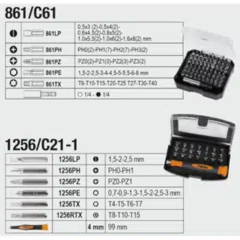 Beta Worker 2056T/E Verrijdbare gereedschapskoffer 163 delig - Afbeelding 4
